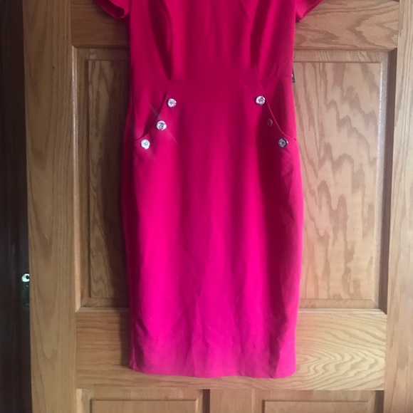 Hot pink formal dress - Picture 2 of 2